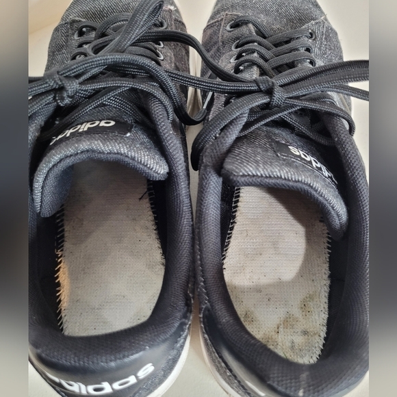 Adidas Men's Daily 2.0 Low Profile Denim Canvis Lace-Up Sneaker - Size 9 - Picture 8 of 14